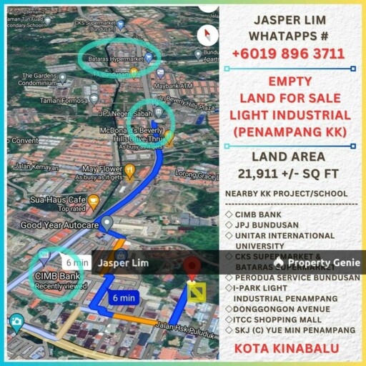 Penampang KK Industrial CL Land