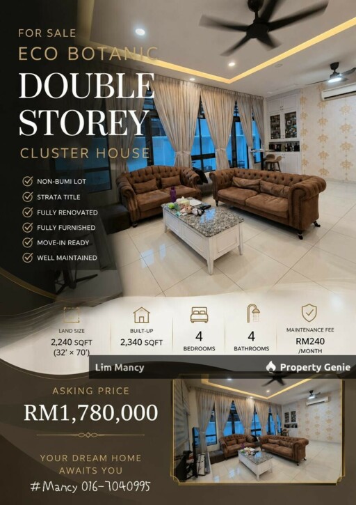 Eco Botanic Double Storey Cluster