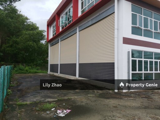 2 Storey Semi Detached Warehouse / Showroom / Office for Sale, 2,400 Sf, Golden Hill, Inanam