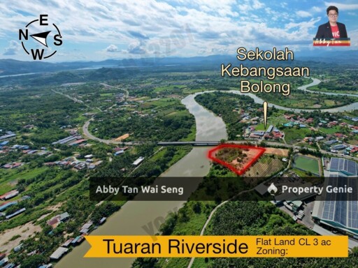Only RM22.94 psf for Residential-Zoned Land in Tuaran!