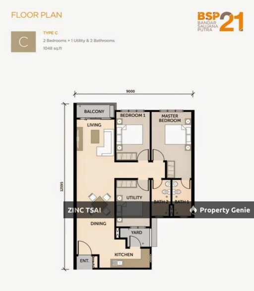 BSP 21 Bandar Saujana Putra Leasehold Service Apartment Auction | 2+1 Rooms | Save RM 86K | Only RM 224K