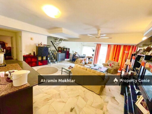 FULLY FURNISHED & 2 PARKING | PENTHOUSE DUPLEX Sri Jelatek Condominium  Seksyen 10 Wangsa Maju