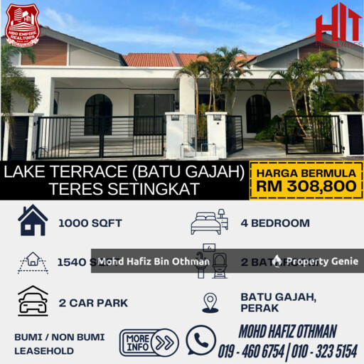 Lake Terrace Spanish Garden Batu Gajah