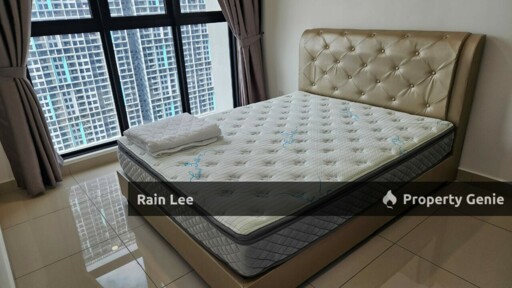 Fully Furnished /2Rooms Unit for Rent / With 1 Parking Lot / Near MRT & LRT Station