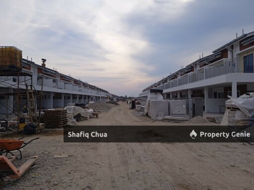 Rumah Baru Design Moden 2 Tingkat Teres Di Jalan Merpati, Telok Panglima Garang