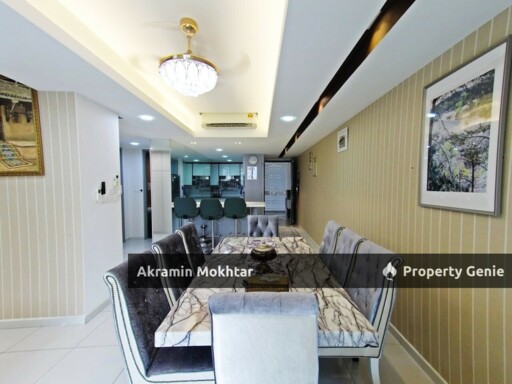 Fully Renovated, Fully Furnished & 2 Parking | Infiniti 3 Residences, Wangsa Maju