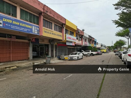 For Sale — Double-Storey Shop Lot @ Johor Jaya (Jalan Seroja)