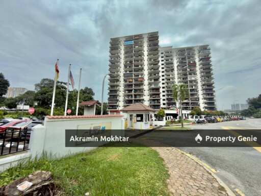 Freehold, Corner Unit, Renovated & Partially Furnished | Indahria Apartment Seksyen 22, Shah Alam Selangor