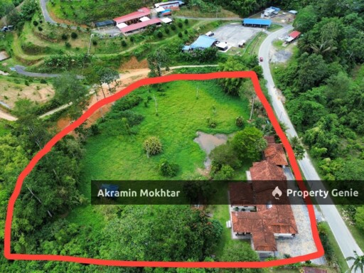 Freehold & Malay Reserved | 2.92 Acres Agricultural Land with 10,000 Sqft Bungalow in Janda Baik, Bentong, Pahang