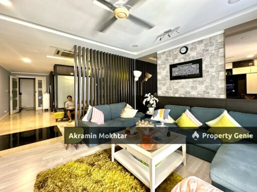 Fully Furnished, Fully Renovated & 3 Covered Parking | Condominium Mutiara Upper East, Desa Pandan, Kuala Lumpur