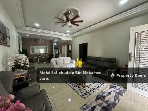 [RENOVATED] SEMI-D 2 TINGKAT BERSERTA KELENGKAPAN UNTUK DILEPASKAN DI INDERA SEMPURNA