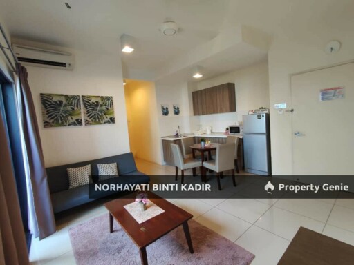 FULLY FURNISHED APARTMENT SWISS GARDEN RESIDENCES END LOT @ SG KARANG, KUANTAN (FACING POOL)