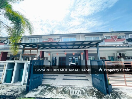 RENOVATED & EXTENDED Double Storey Terrace Intermediate @ Jalan Merbuk Taman Bentara, Telok Panglima Garang.
