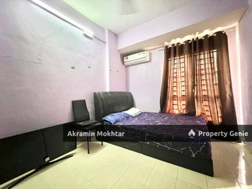 Renovated, Partially Furnished & 2 Parking | Apartment Danaumas, Seksyen 7 @ Shah Alam.