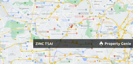 PJ8 Service Suites {Save RM 343,900} 6 mins Drive to LRT Taman Jaya_5 mins Drive to Jaya Shopping Centre