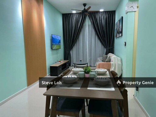 Fully Furnished 1Bed 1Bath Above Velocity Mall & MRT | 双威伟乐城 1房1厕 直通广场&地铁站