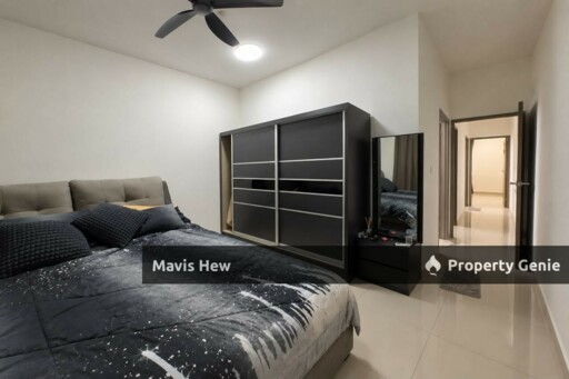 For Rent, SKS Habitat @ Larkin, Corner Unit, 2 Carpark, Fully Funrished