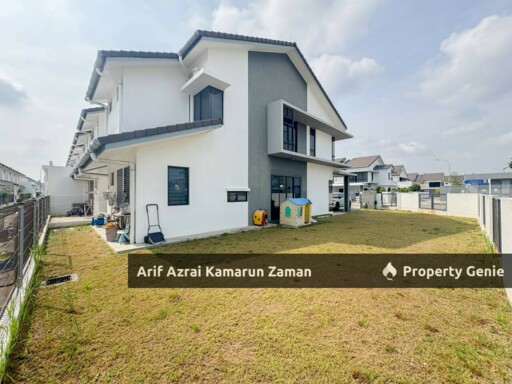 [For Sale] Corner Lot Double Storey Terrace House, Lumira Bandar Bukit Raja, Klang | 4R4B | RM1,200,000