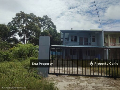 Double Storey Semi-Detached House For Sale!  Location: Sri Aman, Jalan Brayun