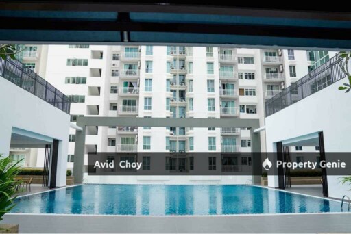 Aliff Avenue, Dwi Aliff Service Apartment, 2 Bedroom ,(1895 sqft)(Fully Furnished)for Sale Rm450,000