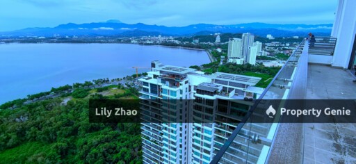 Exclusive Full Sea View Triplex Resort Penthouse for Sale, 6,016 sf @Signal Hill, Kota Kinabalu City, Sabah