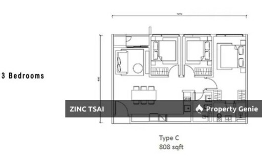 Henna Residence @ The Quartz WM {Save RM 213,000} 5 mins drive to LRT Wangsa Maju