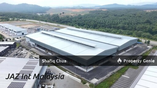 Newly Completed 2 Adjoining Detached Warehouse Factory Enstek, Negeri Sembilan For Sale or Rent