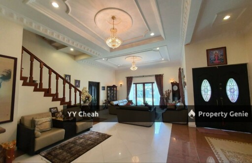 Ipoh Town 2 Storey Exquisite Beautiful Bungalow, For Sale, Free Security, Great Location
