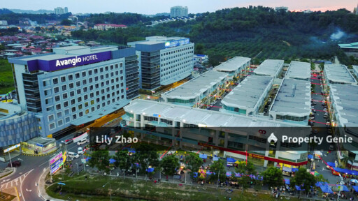 Ground Floor Retail Shop Office for Rent, 1,116 Sqft, Gated Guarded, Prime Location @Metro Town Kota Kinabalu, Sabah