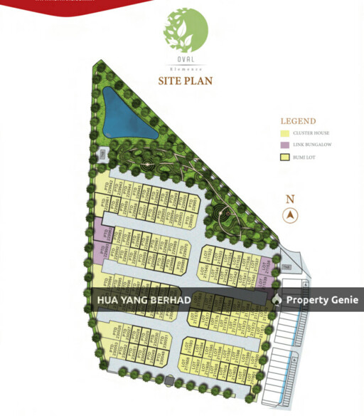 Oval, Elemence Taman Denai Alam
