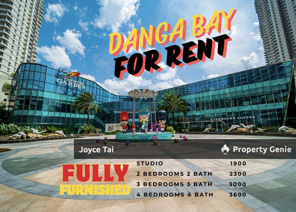 Country Garden Danga Bay Fully Furnished Seaview Condo For Rent Jb Ambersite / Bay Laurel / Bay Point / Kings Bay / Royal Strand / Lovell Call or Whatsapp 01133119256 for more info Brand New Unit B