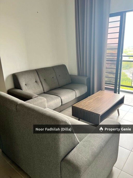 Sewa Partial Furnished Residensi Aman Kemasukan Segera