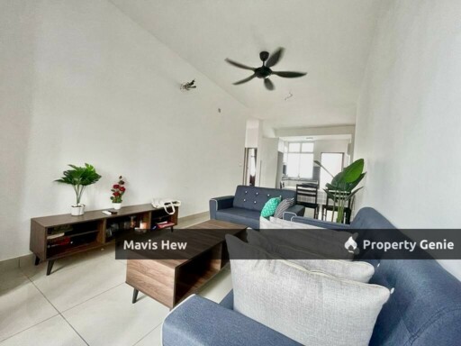 For Rent, SKS Habitat @ Larkin, Corner Unit, 2 Carpark, Fully Funrished