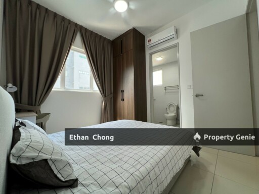 Bedroom at Nadayu 801 for Rent with Fully Furnished