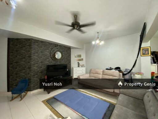 GROUND FLOOR VILLA WANGSAMAS CONDOMINIUM (WITH EXCLUSIVE 500sf SPACIOUS GARDEN) WANGSA MAJU KL FOR SALE