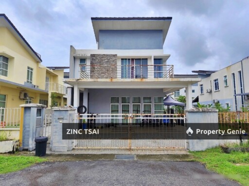 Zara Zero Lot Bungalow @ Saujana Rawang 2 Storey Detached House Auction | Gated & Guarded | 3,595 sqft Land