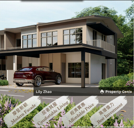 Double Storey Modern Terrace Landed Houses @ Taman Kinarut Ceria 3 Langkuas for Sale, Kinarut