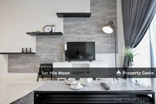 Stylish Design Fully Furnished Unit for Rent at Vogue Suites One, KL Eco City, Bangsar, Mid Valley