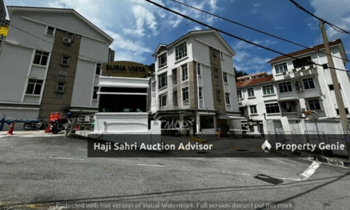 No. 51-F, Tingkat Paya Terubong 4, Taman Suria Vista, 11060 Paya Terubong, Penang 3 Storey Townhouse 6 th Auction Non-LACA 27% BMV