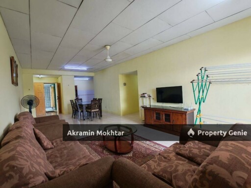 FREEHOLD UNIT, FULLY FURNISHED & 1 PARKING | Idaman Putera Condo, Setapak Kuala Lumpur.