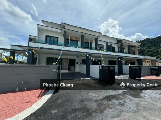 TEAK LUXOR LUXURY DOUBLE STOREY HOUSE 24'x70' AT GUNUNG LANG, IPOH