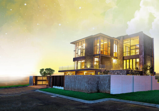 Cube on Hill