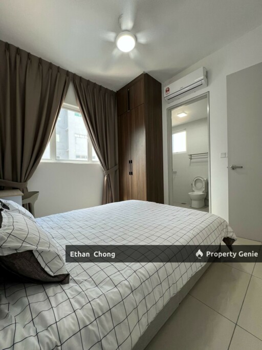 Bedroom at Nadayu 801 for Rent with Fully Furnished