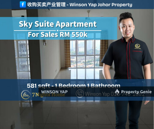 Sky Suite Apartments 2km Walking To Ciq Fully furnished Good Investment