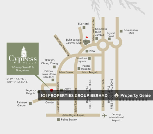 Cypress Villa, Sungai Ara