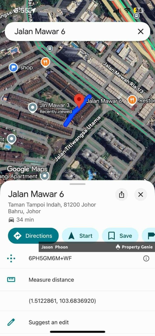 Tampoi Park Avenue Shoplot with Good ROI Unblock View