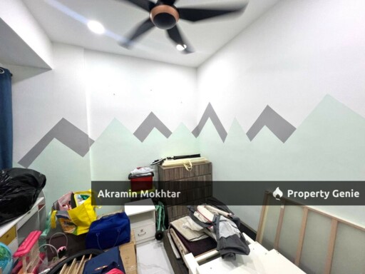 Freehold, Renovated & Partially Furnished | [RSKU] Acacia Apartment Diamond City Semenyih