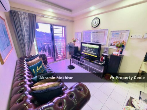 Renovated & 1 Covered Parking | Pangsapuri Saujana Gombak, Taman Pinggiran Batu Caves Selangor