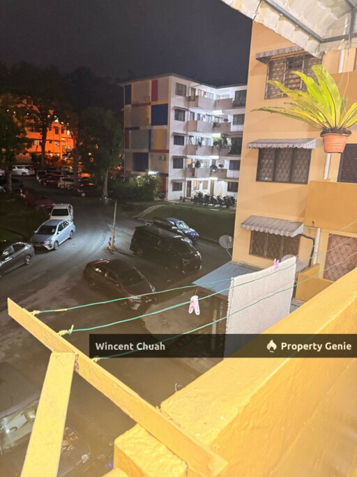 [WALK TO LRT] Flat Wangsa Maju Section 2 – 2nd Floor, Reno Kitchen, May Entry