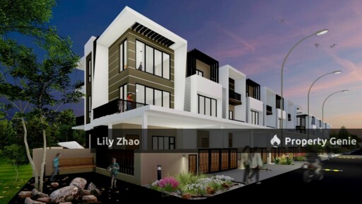 3 Storey Terrace House for Sale, New Project, Vision Garden Phase 3A, Penampang